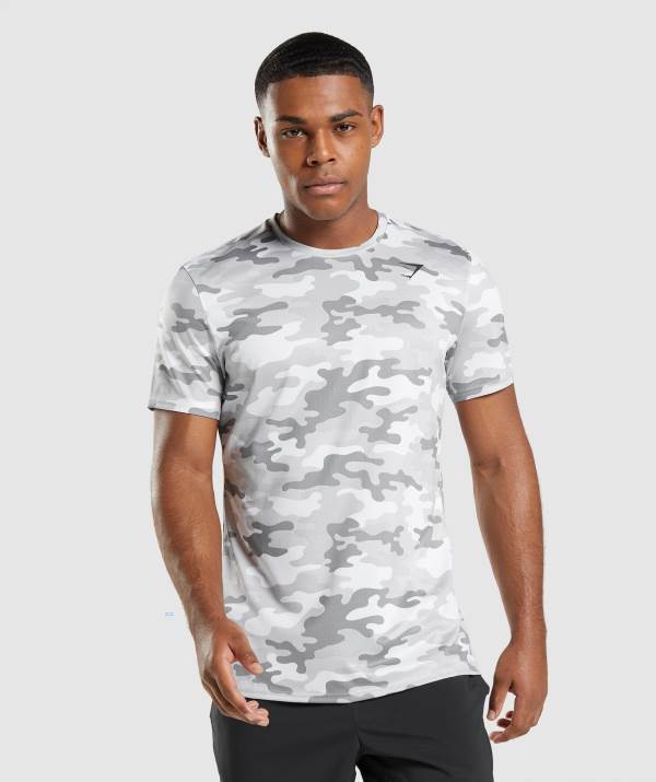 Panske Tricka Gymshark Arrival Svetlo Siva Maskacove | PL9637215